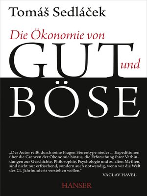 cover image of Die Ökonomie von Gut und Böse